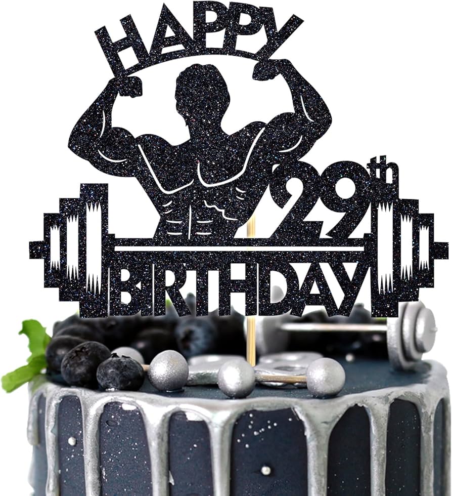 Fitness Decorated Cake