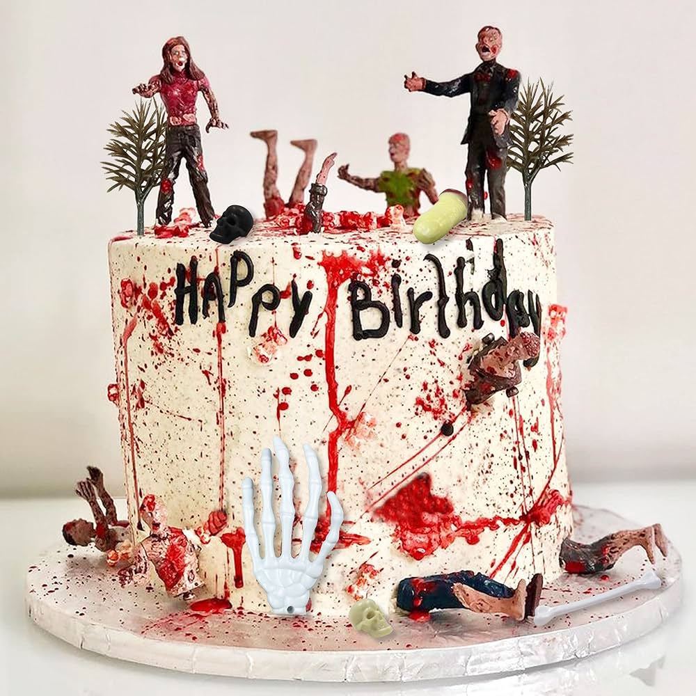 The Walking Dead Decorated Cake