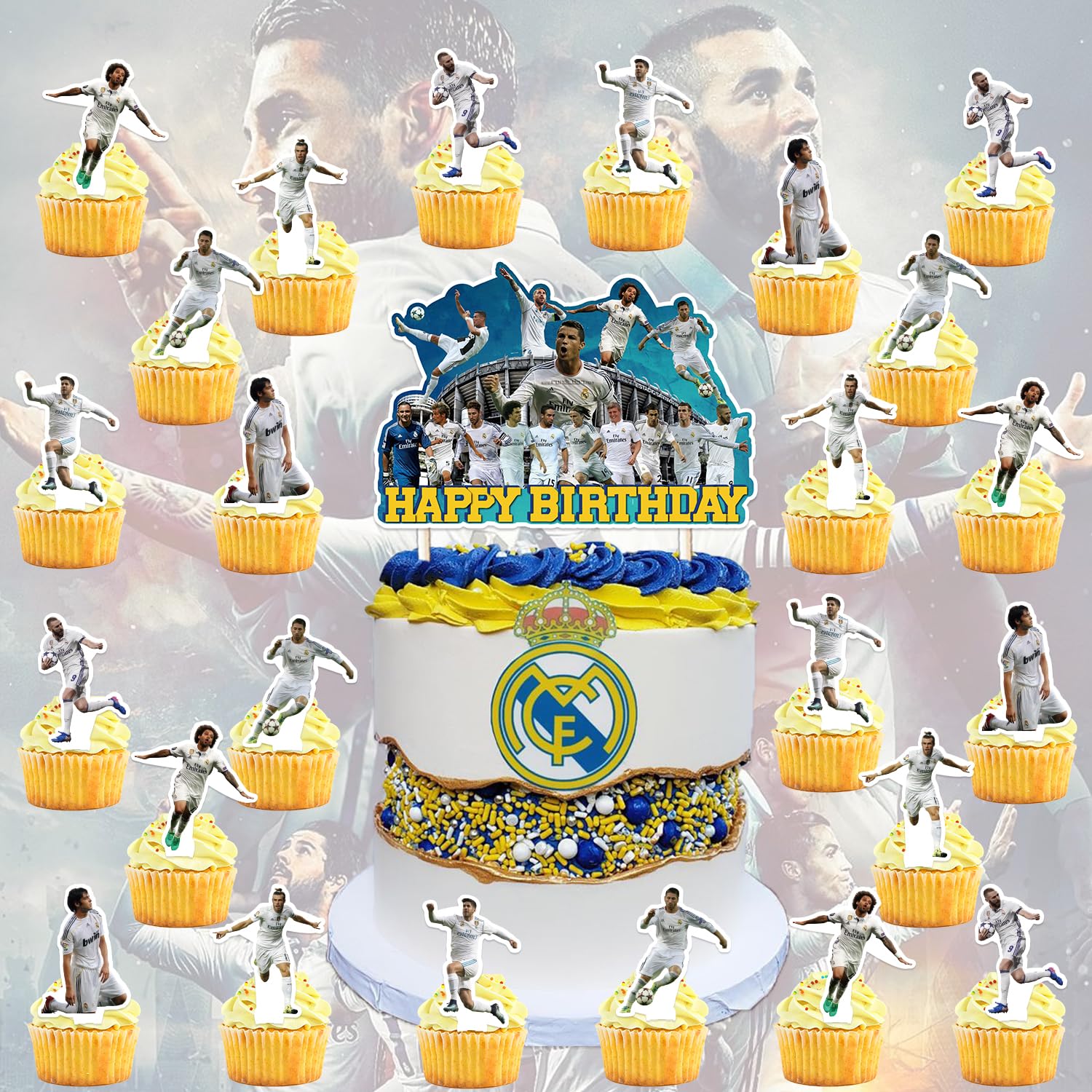 Real Madrid Decorated Cake