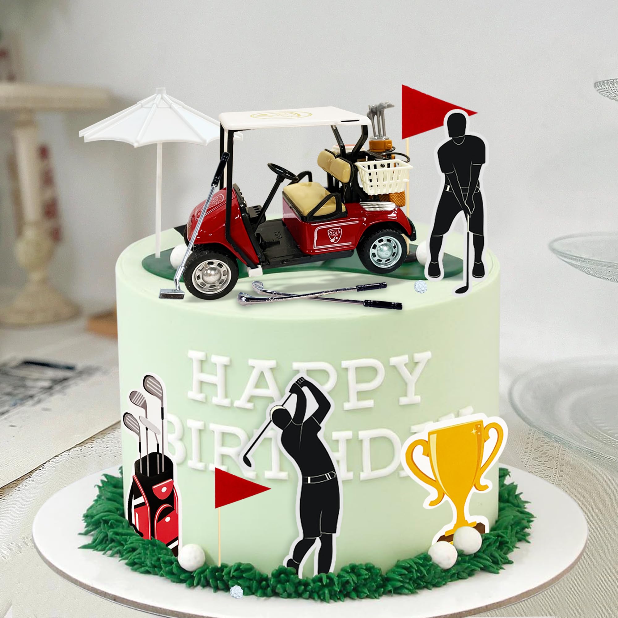 Cake Decorated Carts