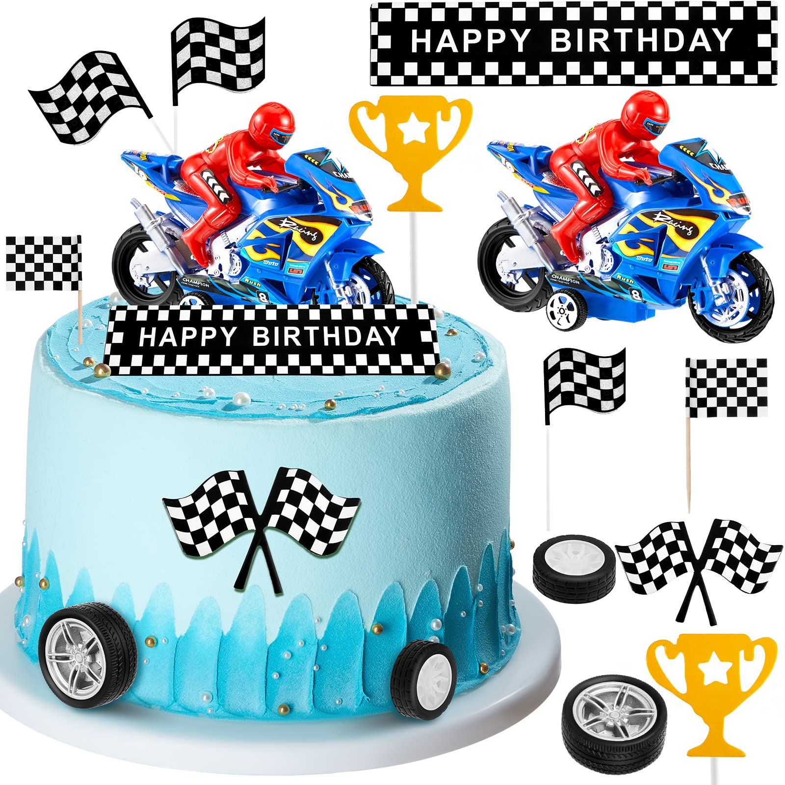 Decorated Cake Motorcycles