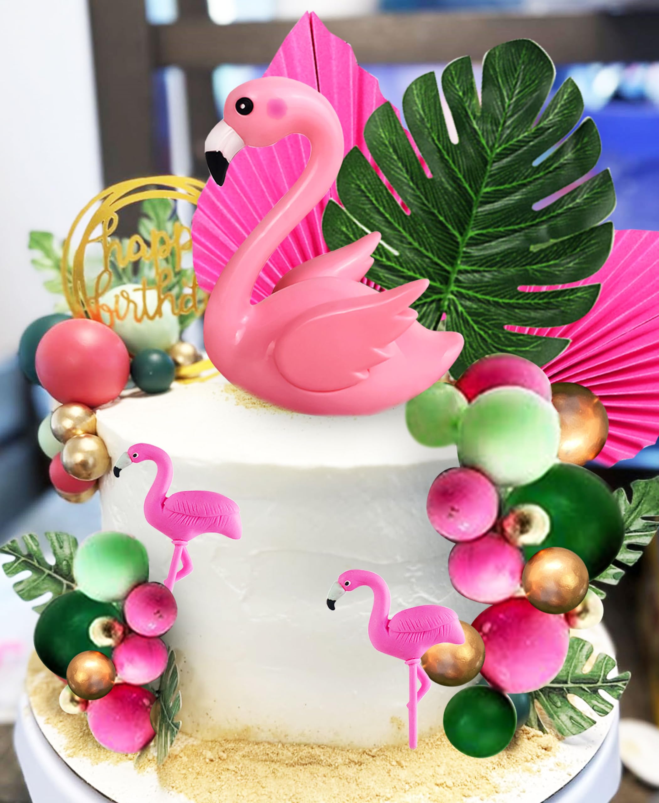 Tropical Decorated Cake