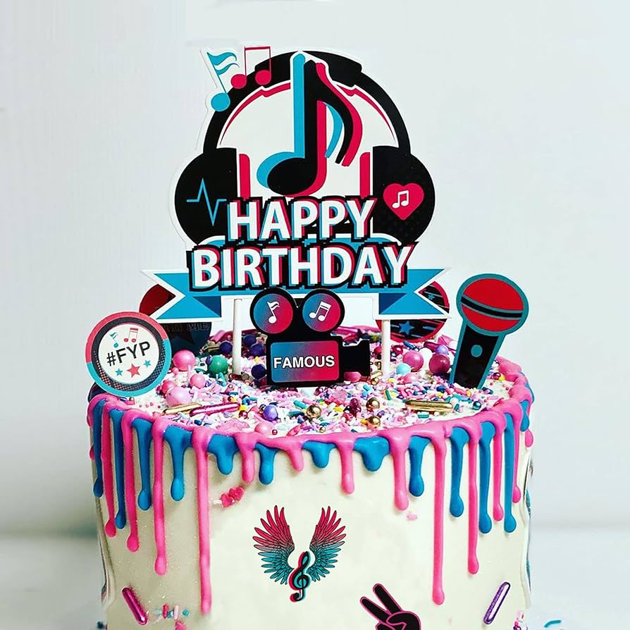 Cake Decorated Music