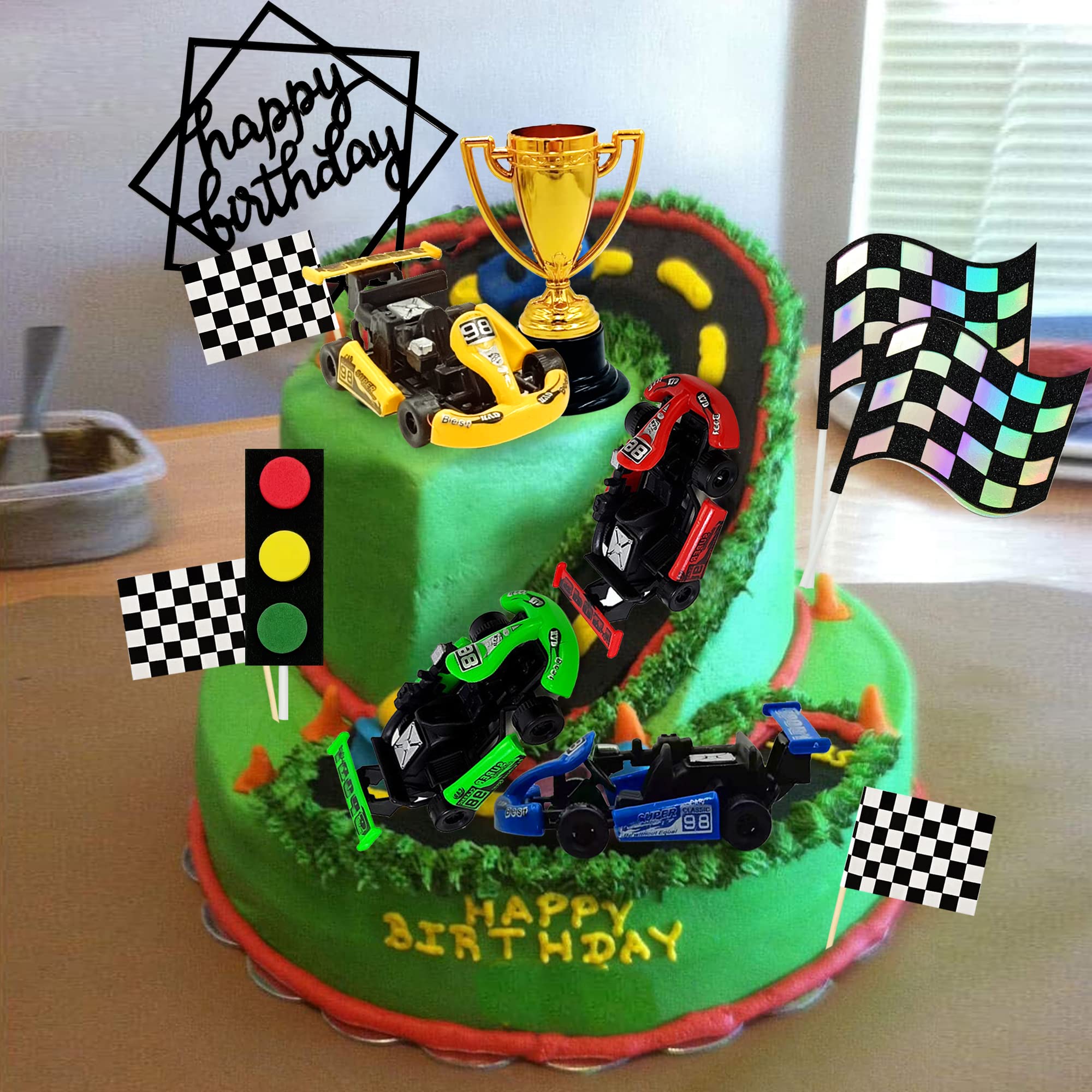 Decorated Car Cake