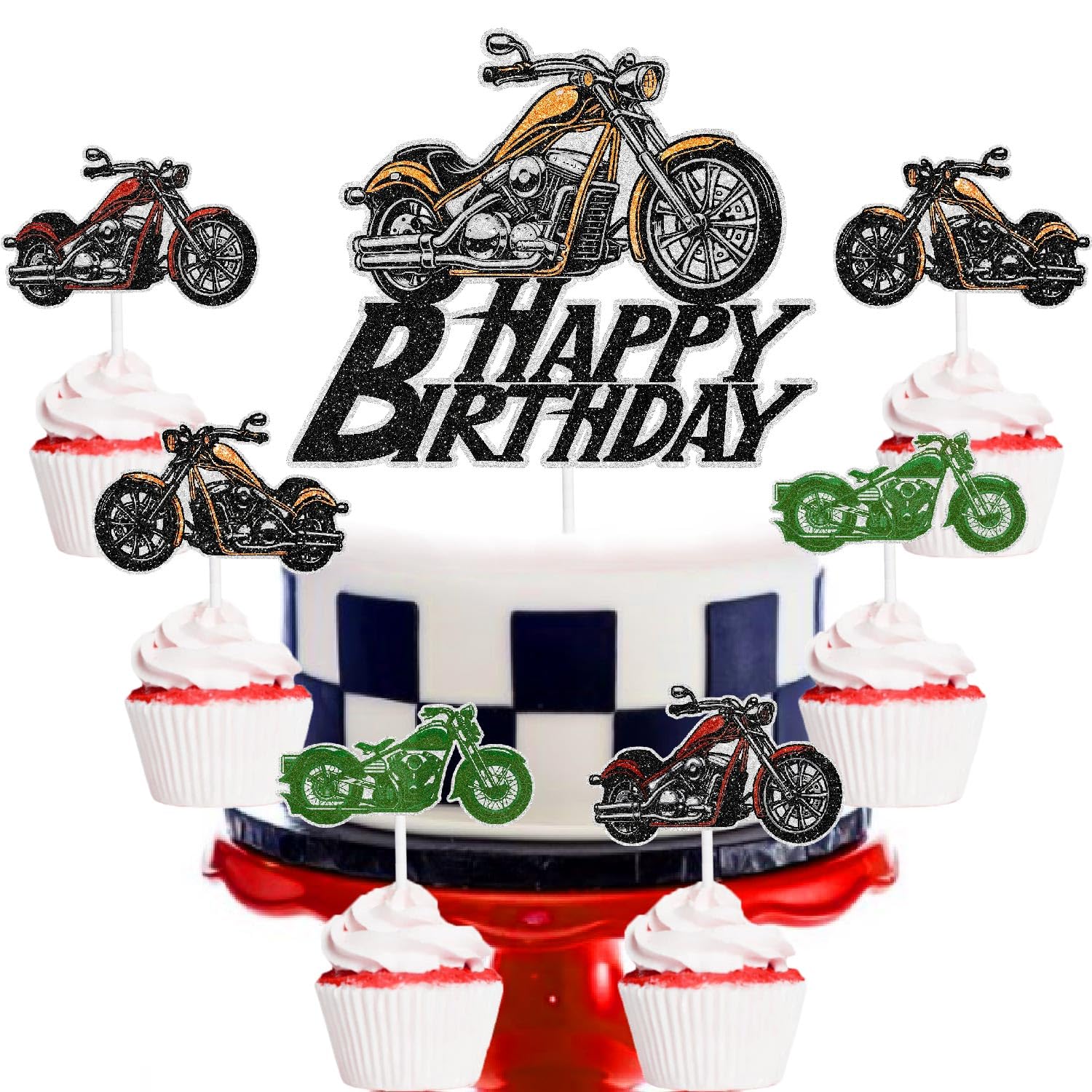 Decorated Cake Motorcycles