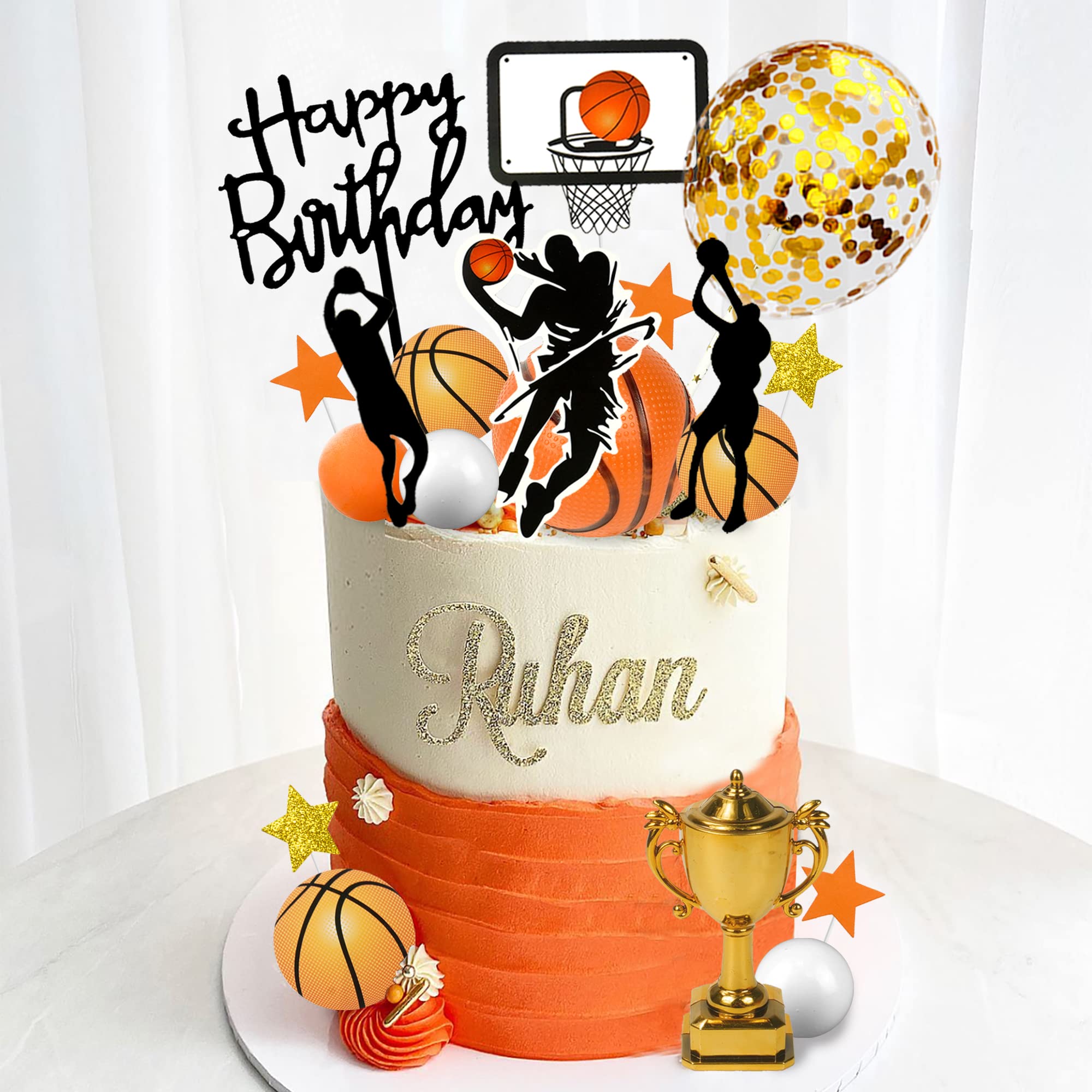 Basketball Decorated Cake