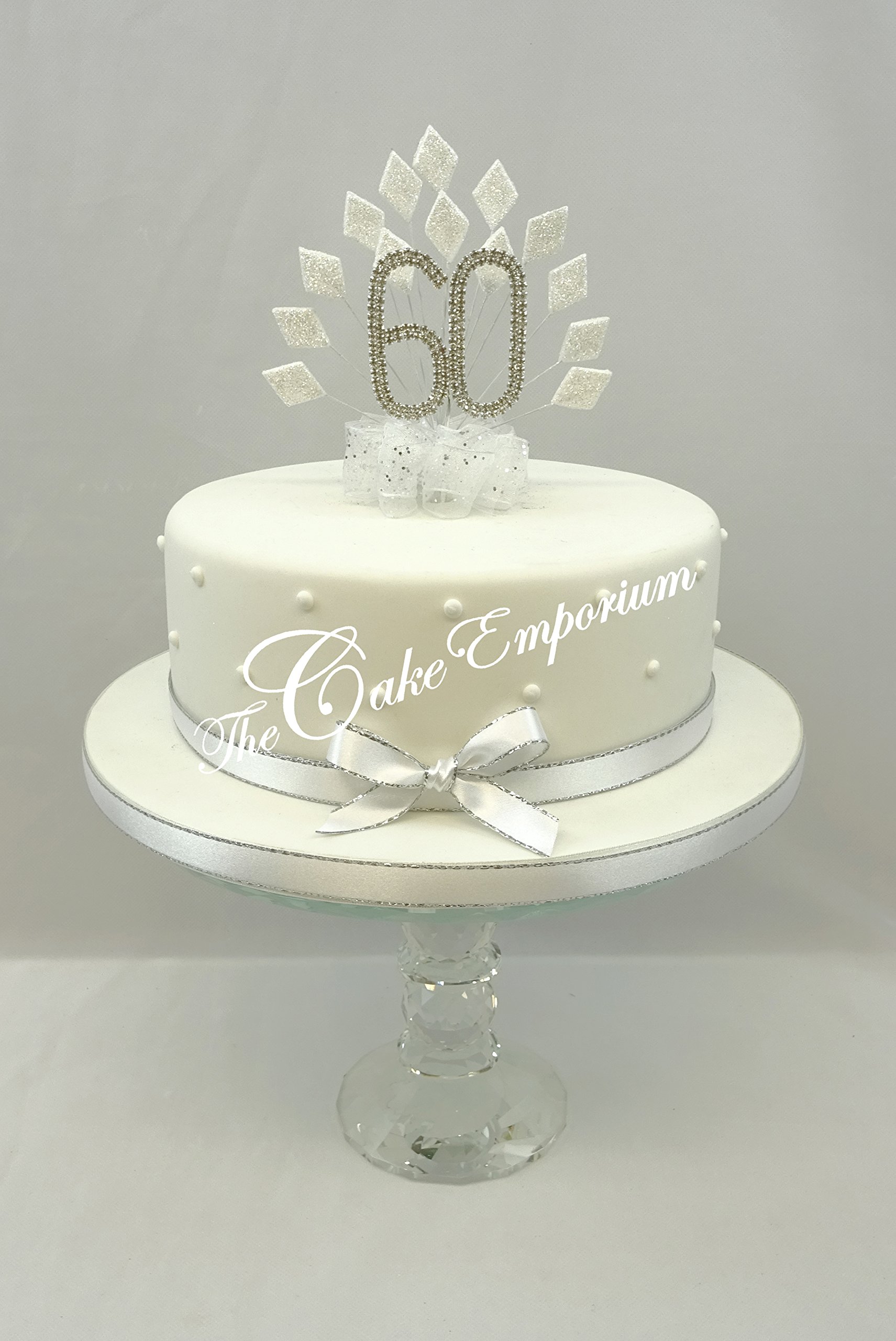 Diamond Decorated Cake