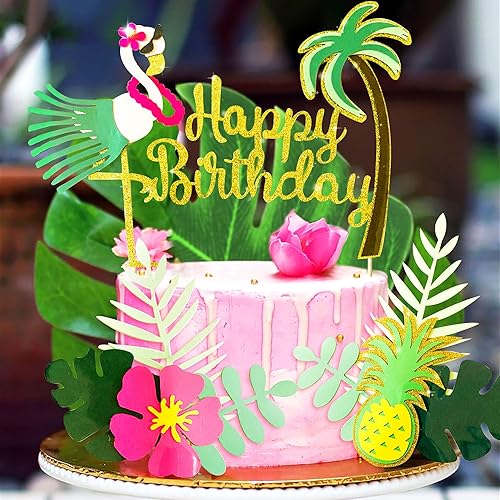 Tropical Decorated Cake