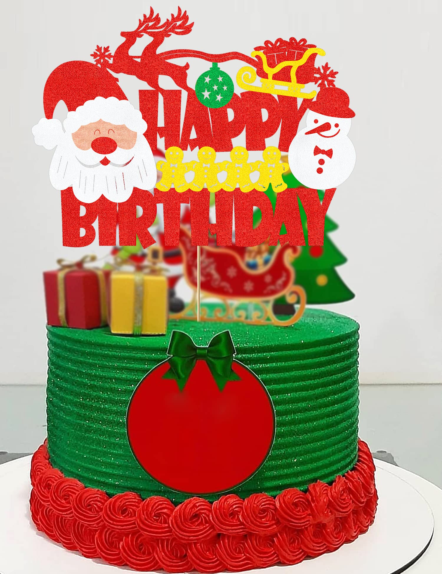 Santa Claus Decorated Cake