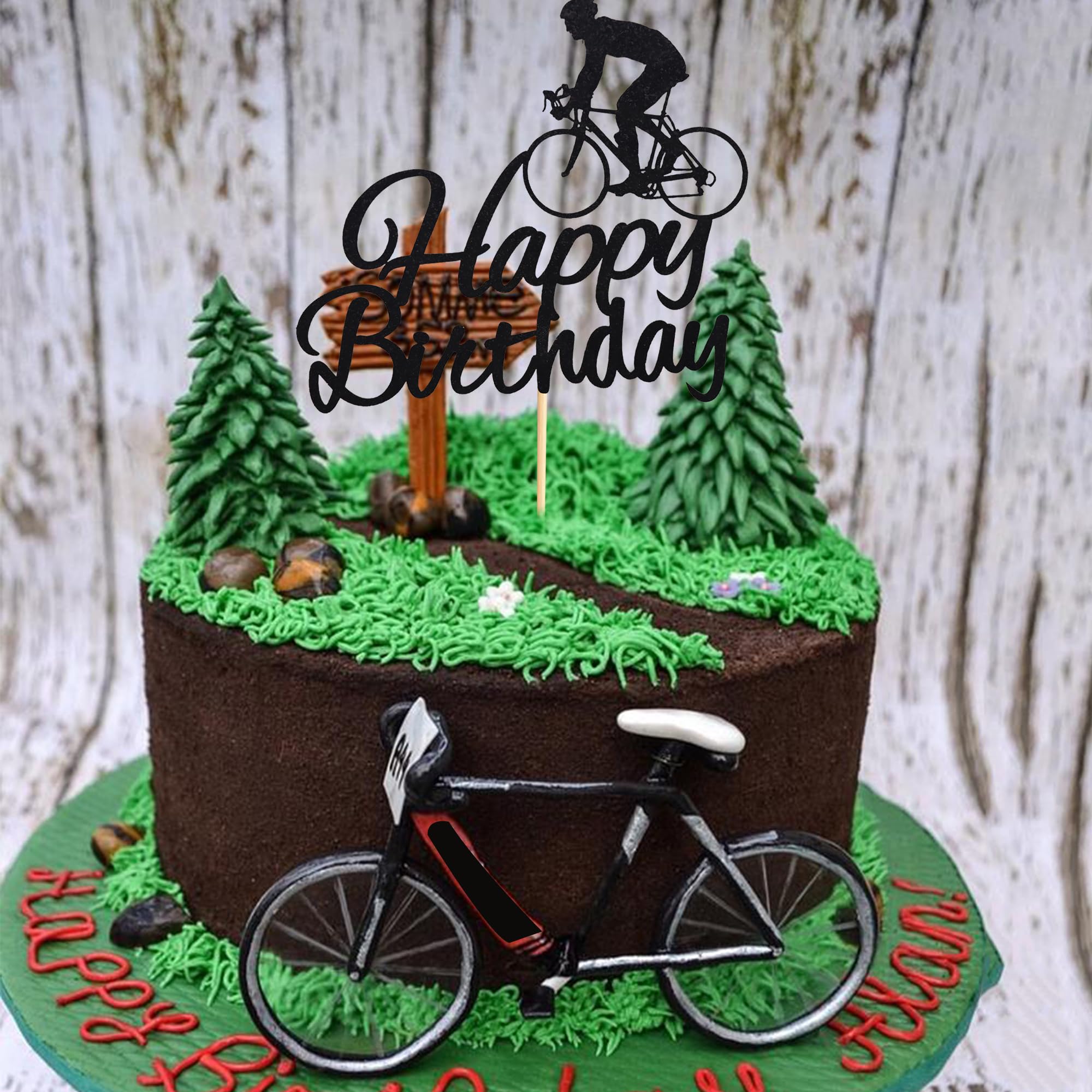 Bike Decorated Cake