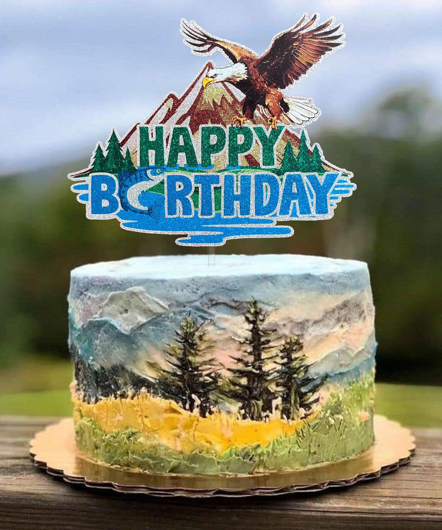 Eagle Decorated Cake