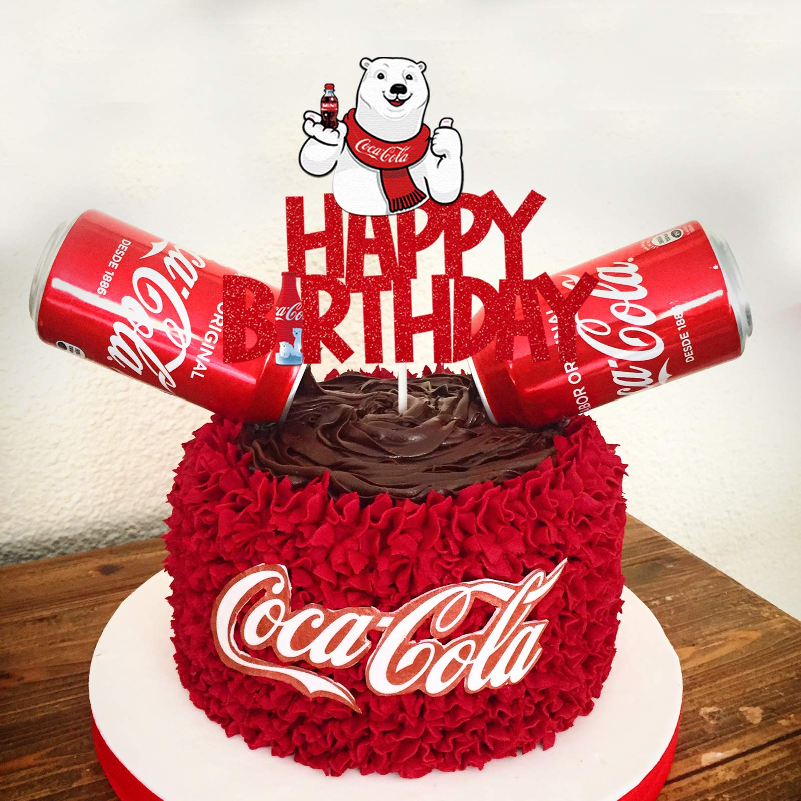 Coca Cola decorated cake