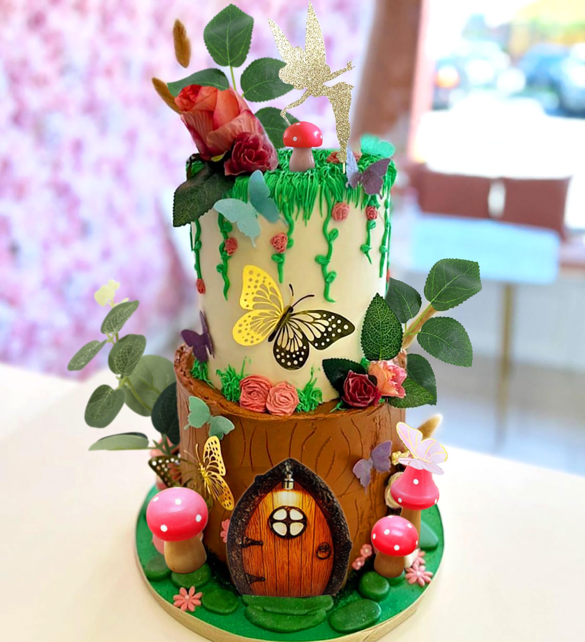 Decorated Garden Cake