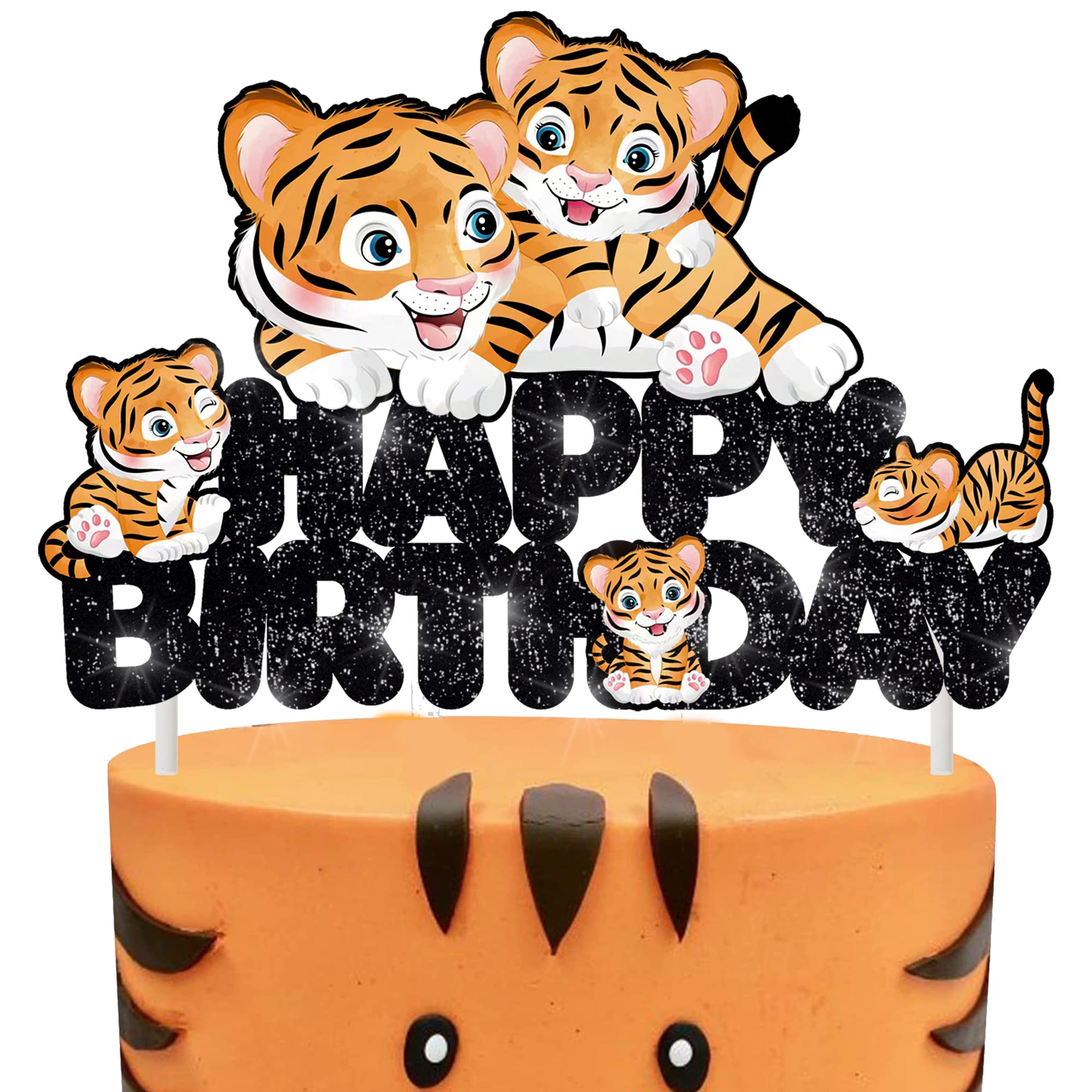 Tiger Decorated Cake