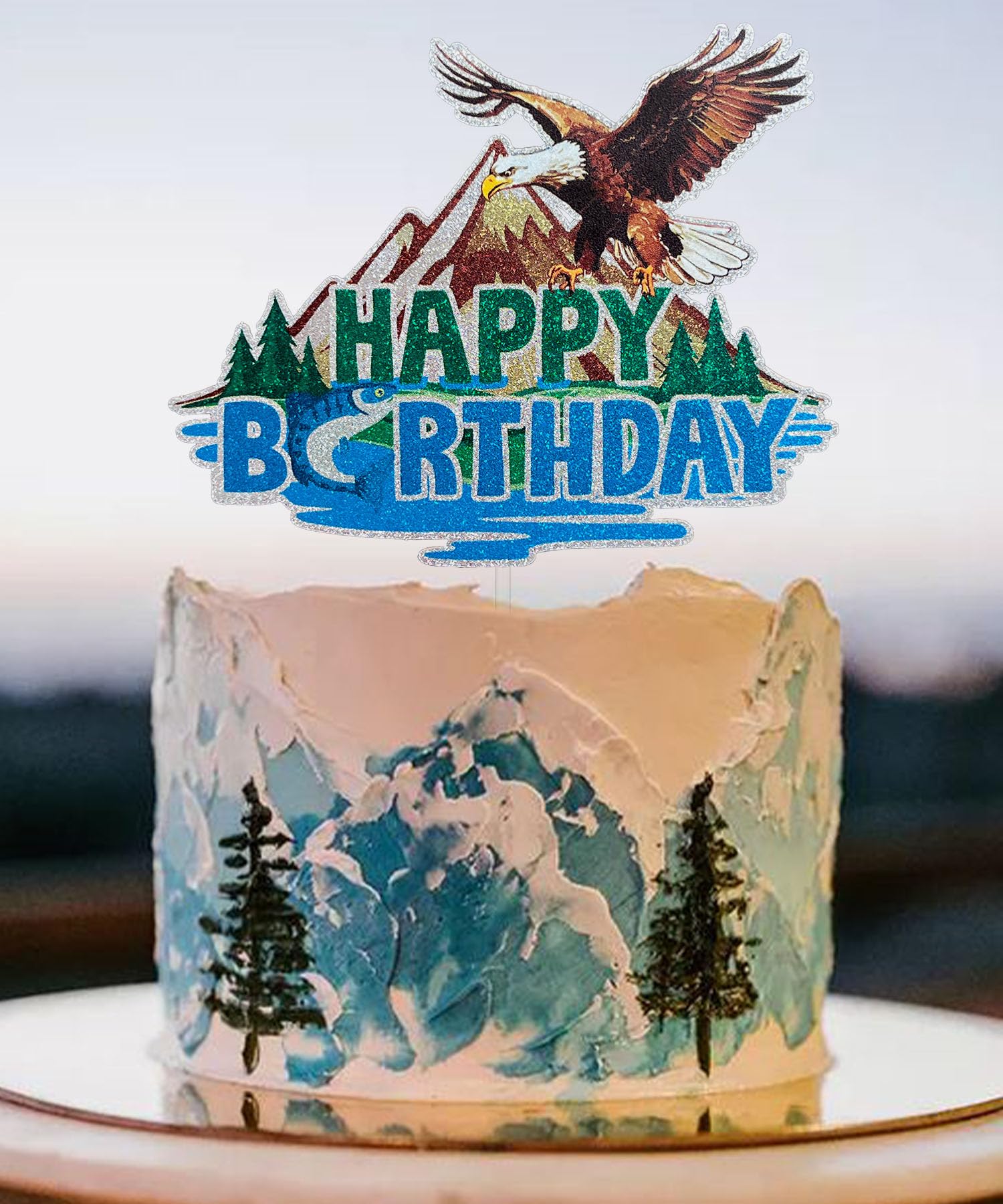 Eagle Decorated Cake