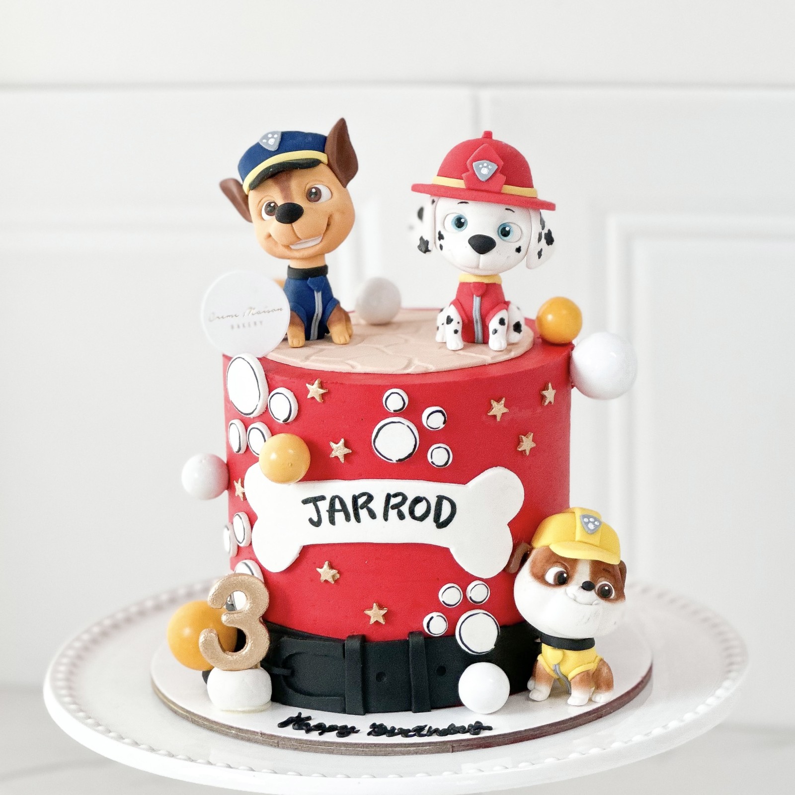 Paws Decorated Cake