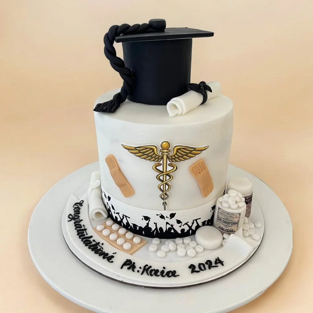 Medicine Decorated Cake