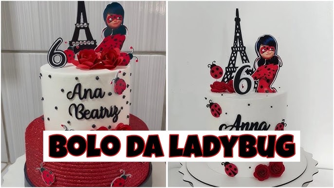 Bolo Decorado Ladybug