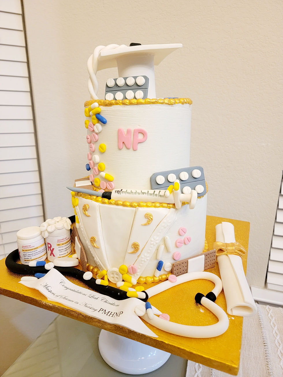 Nursing Decorated Cake