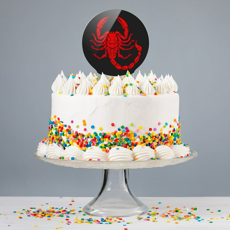 Scorpion Decorated Cake