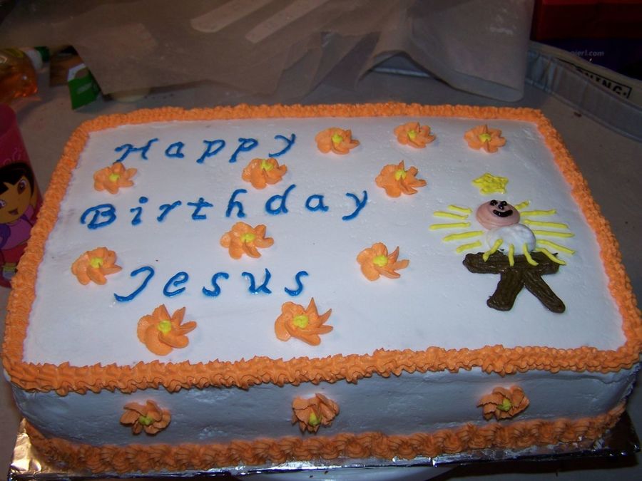 Decorated Cake Jesus