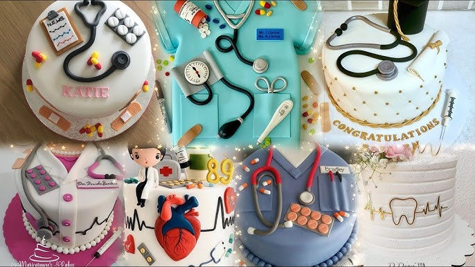 Medicine Decorated Cake