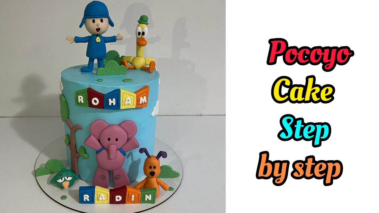 Pocoyo Decorated Cake