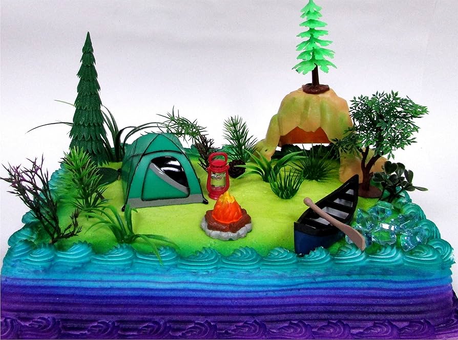 Nature Decorated Cake