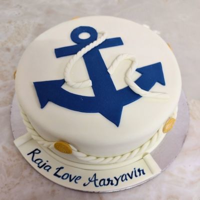 Sailor decorated cake