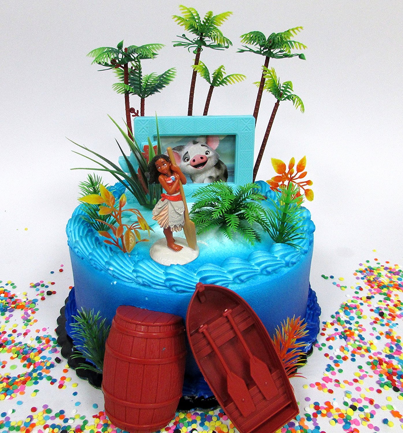 Moana Decorated Cake