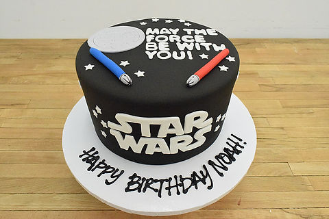 Star Wars Decorated Cake