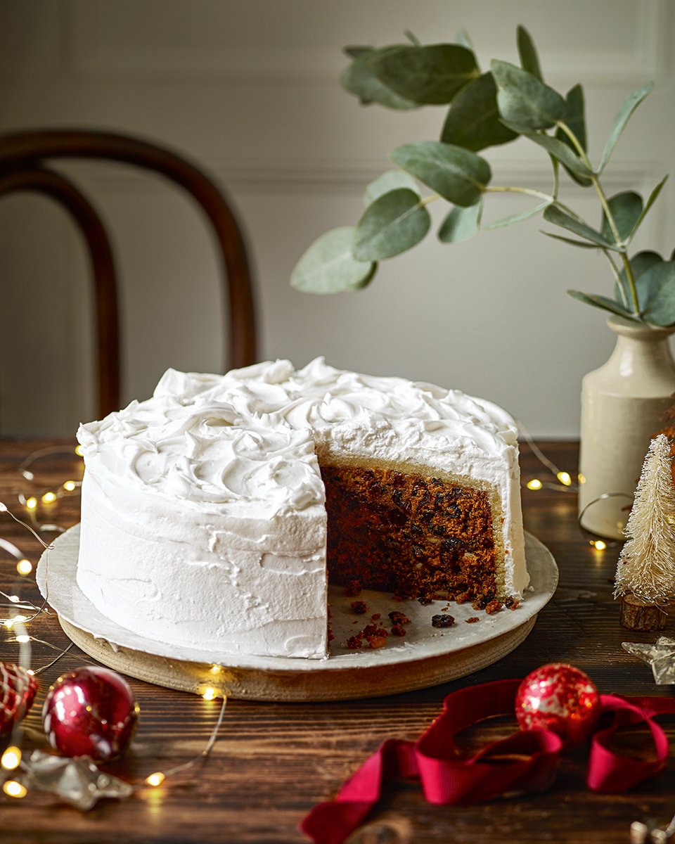 Decorated Christmas Cake