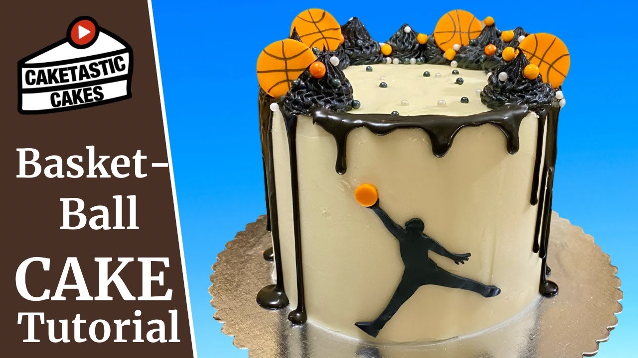 Basketball Decorated Cake