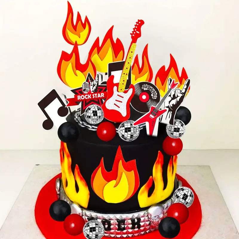 Rock Decorated Cake