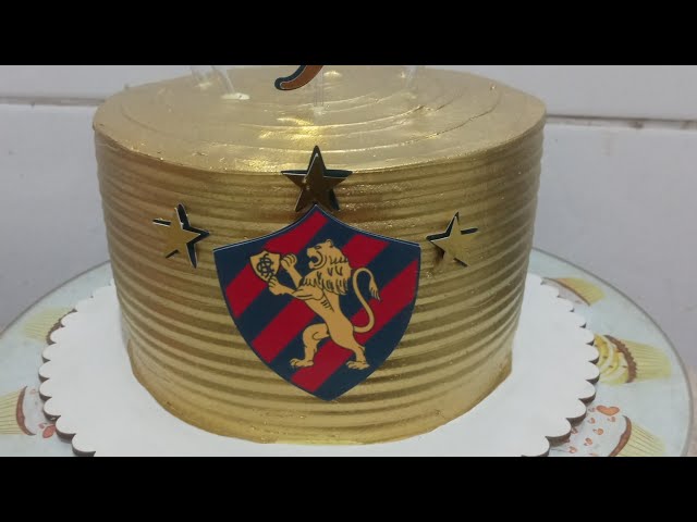 Bolo Decorado Sport Club Recife