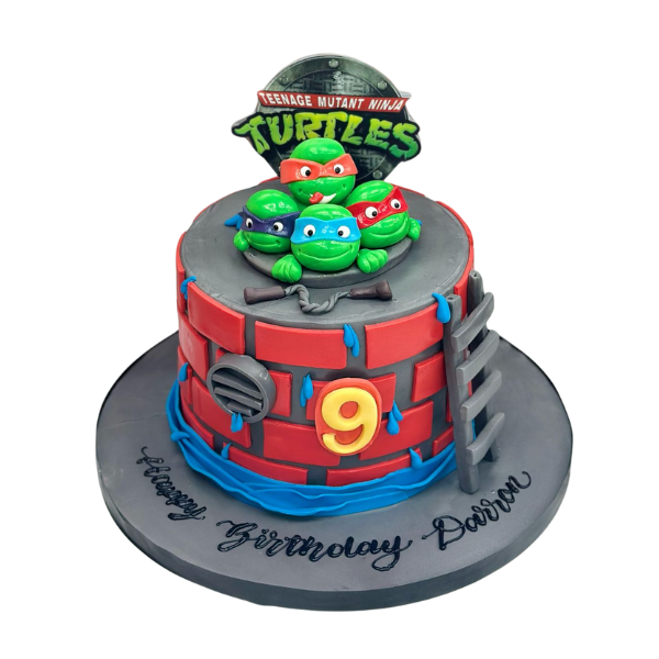 Teenage Mutant Ninja Turtles Cake