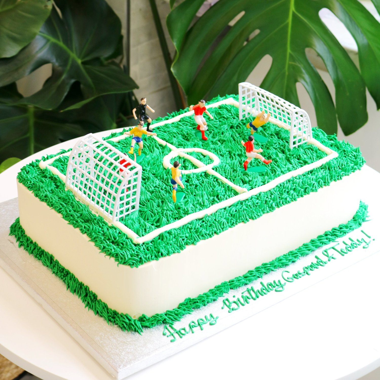 Football Field Decorated Cake