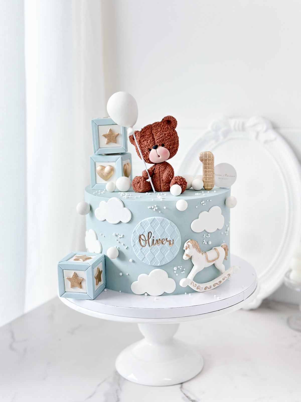 Teddy Bear Decorated Cake