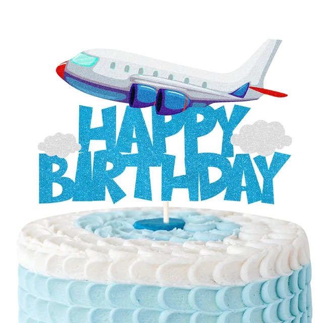 Airplane Decorated Cake