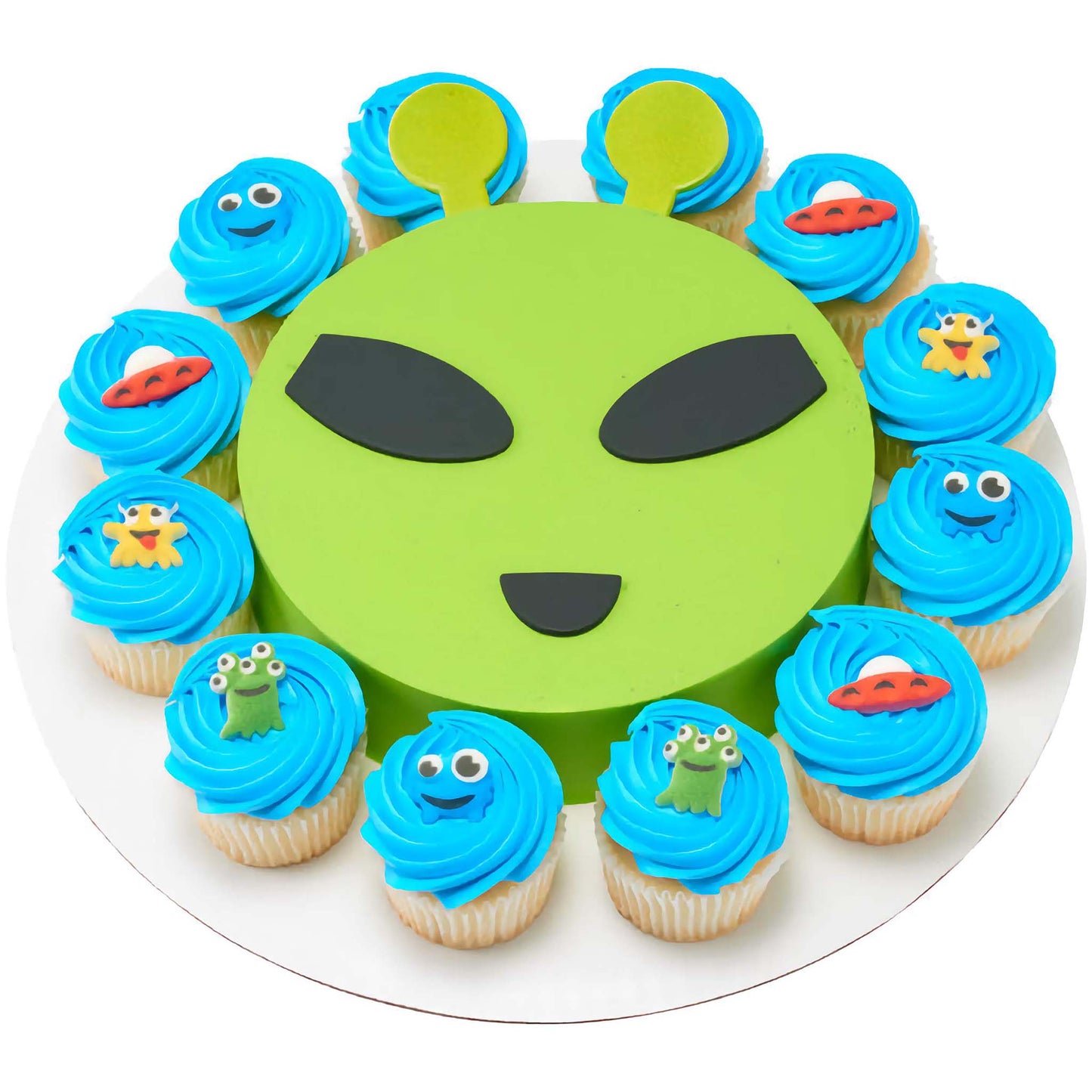 Alien Decorated Cake