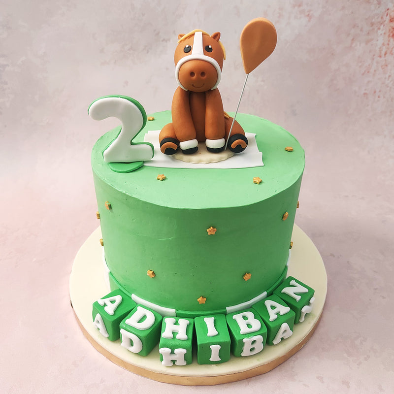 Horse Decorated Cake