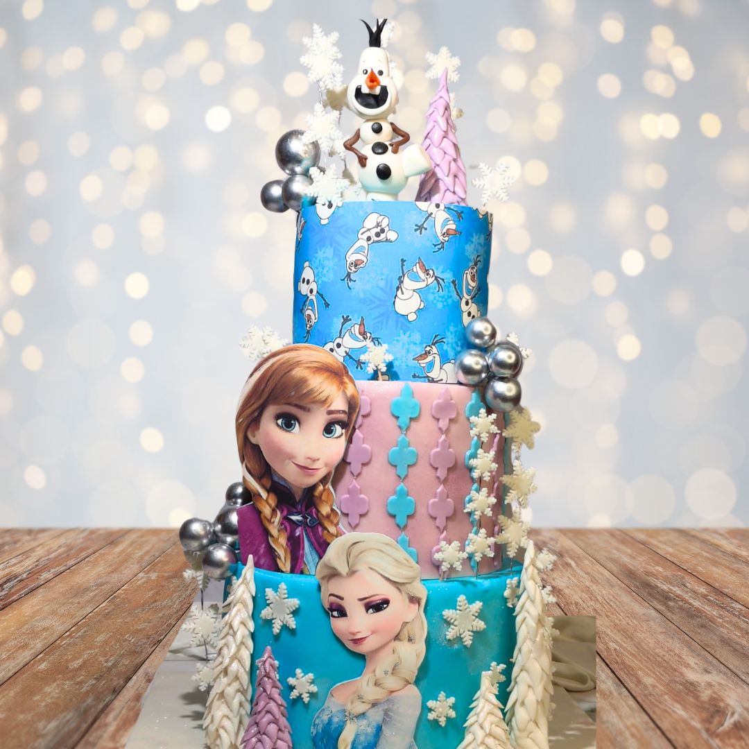 Frozen Decorated Cake