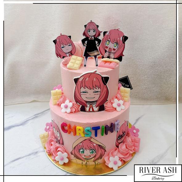 Anime Decorated Cake