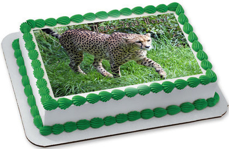 Jaguar Decorated Cake