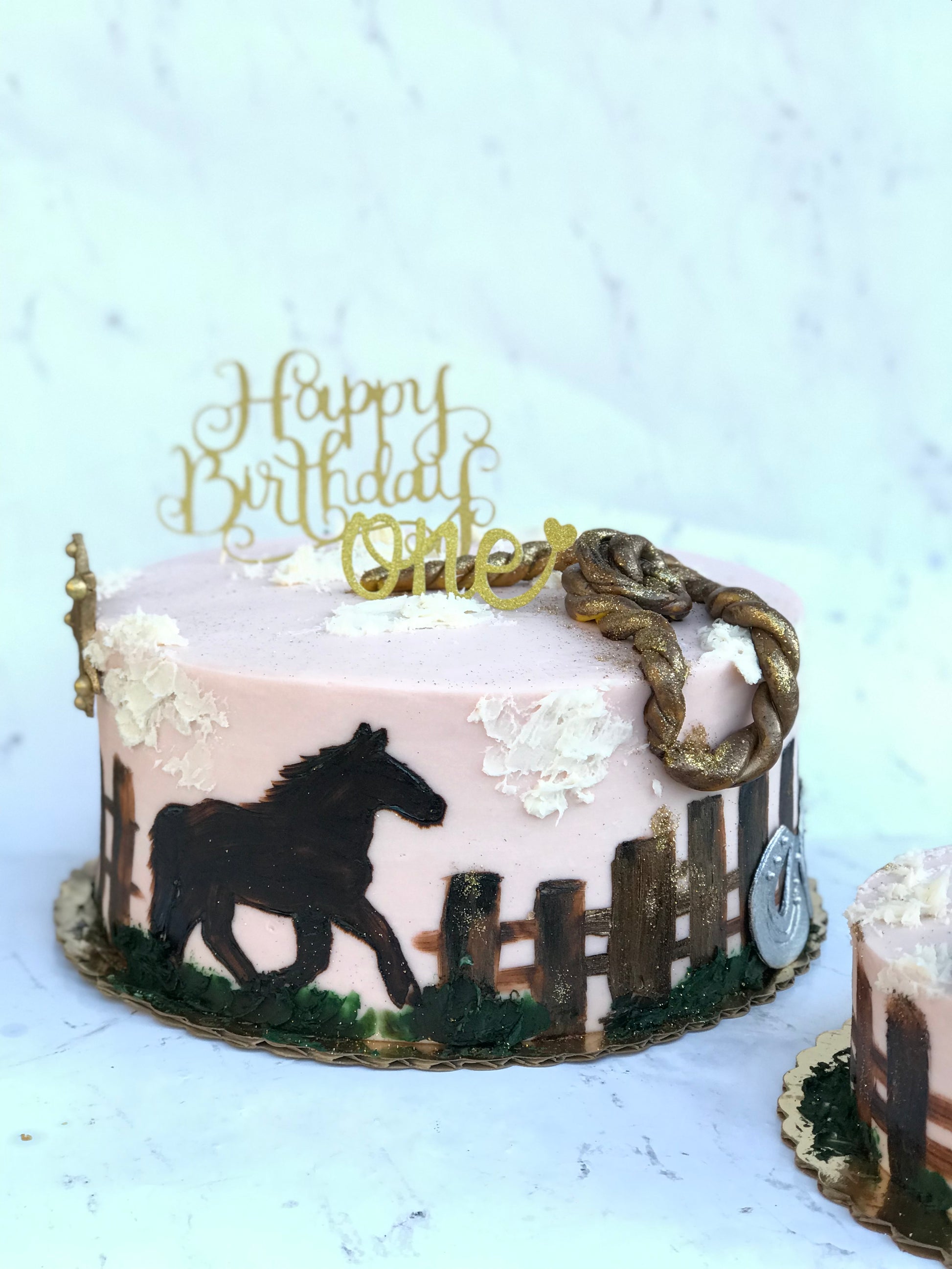 Horse Decorated Cake