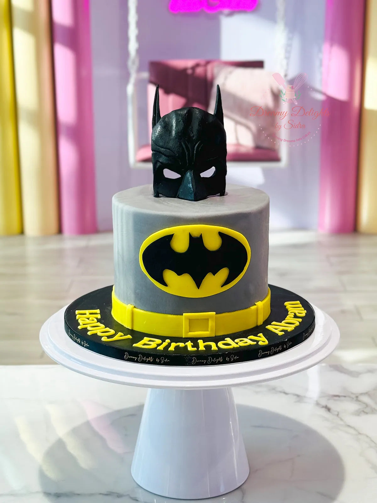 Batman decorated cake