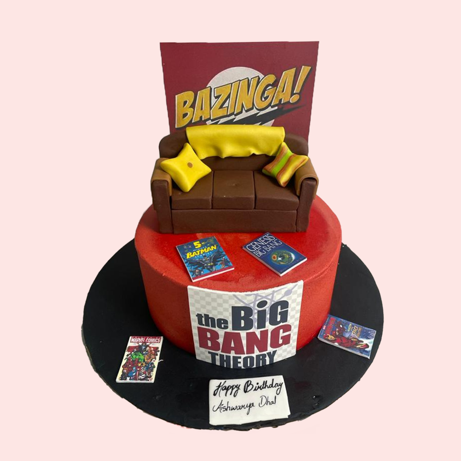 Decorated Cake The Big Bang Theory