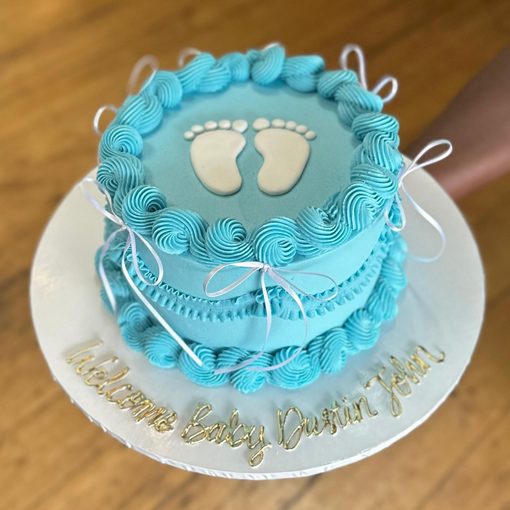 Pregnancy Decorated Cake