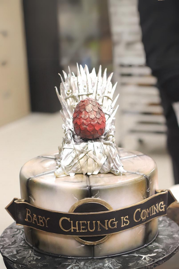 Game Of Thrones Decorated Cake