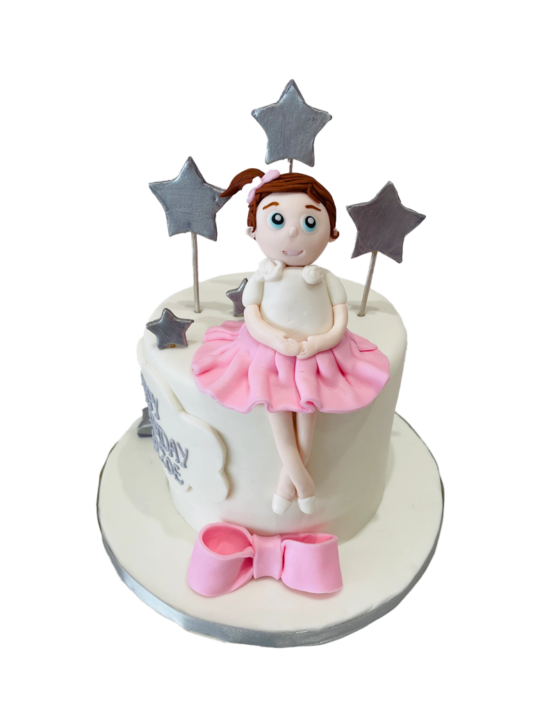 Ballerina Decorated Cake